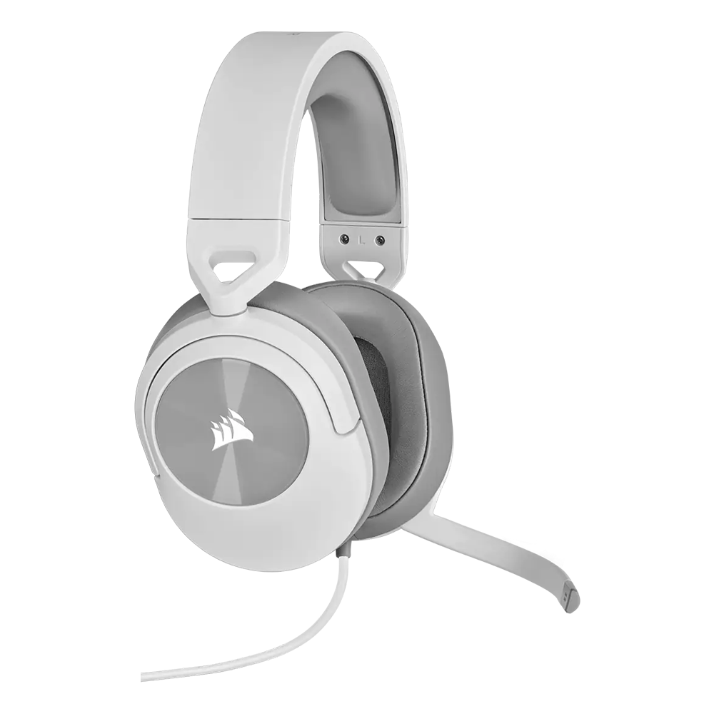 Corsair HS55 SURROUND Wired Gaming Headset - White (EU)