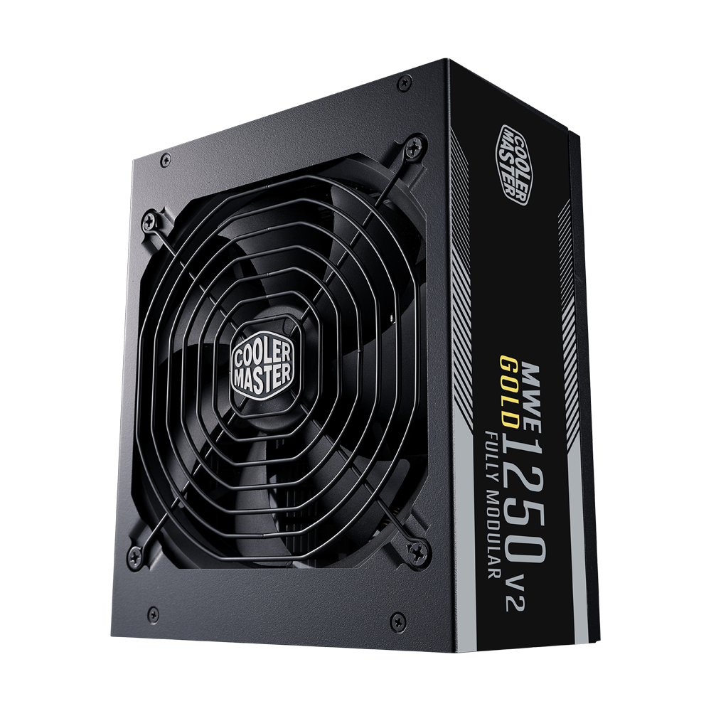 COOLER MASTER MWE 1250W V2 80 Plus Gold Fully Modular - Black