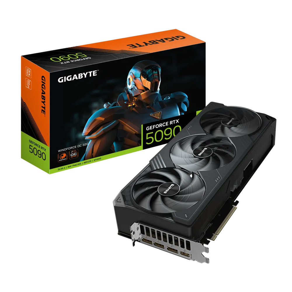 GIGABYTE Nvidia GeForce RTX 5090 WINDFORCE OC 32GB Graphics Card
