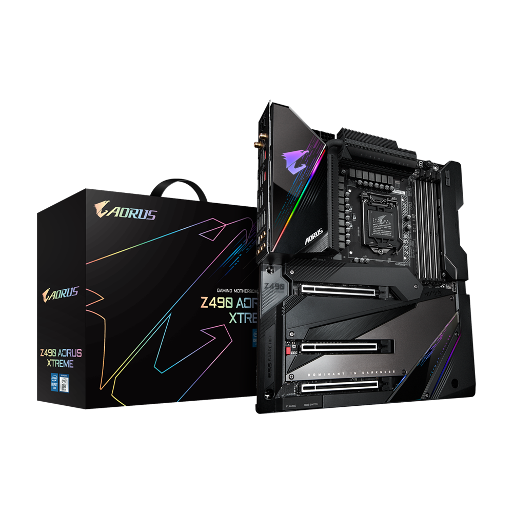 GIGABYTE Z490 AORUS XTREME DDR4 E-ATX Motherboard - Black