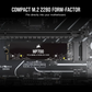 CORSAIR MP700 1TB PCIe 5.0 (Gen 5) x4 NVMe M.2 SSD