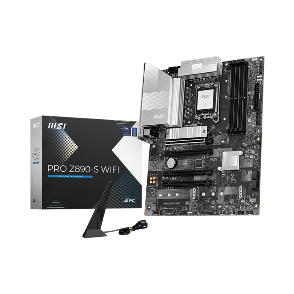MSI PRO Z890-S WIFI DDR5 Motherboard - Black