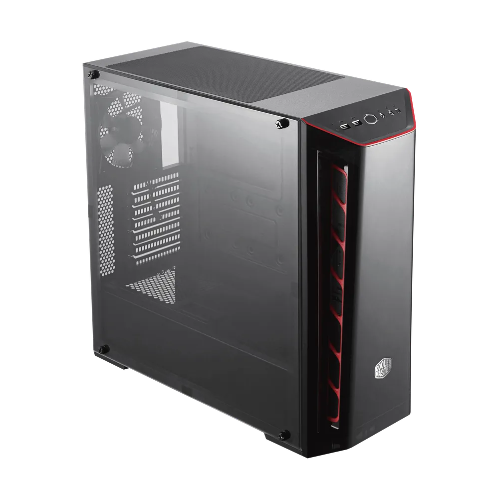 Cooler Master MasterBox MB520 Mesh ARGB ATX Mid Tower Case - Black