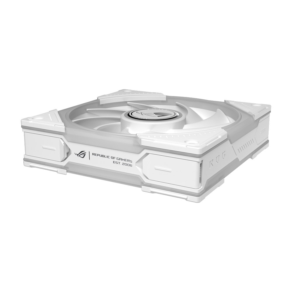 ASUS ROG EURUX GR120 ARGB Reverse Single Fan - White