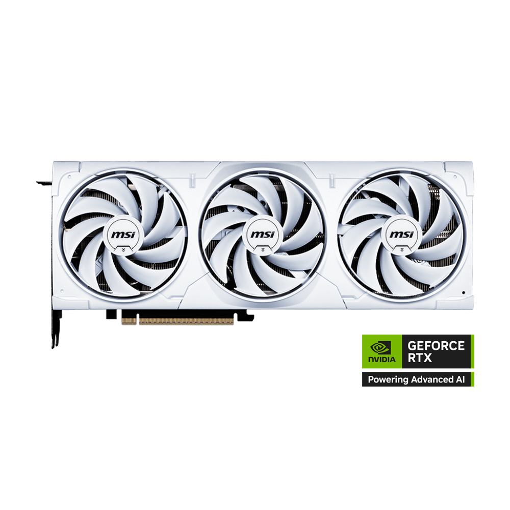 MSI Nvidia GeForce RTX 5080 16GB VENTUS 3X OC Graphics Card - White