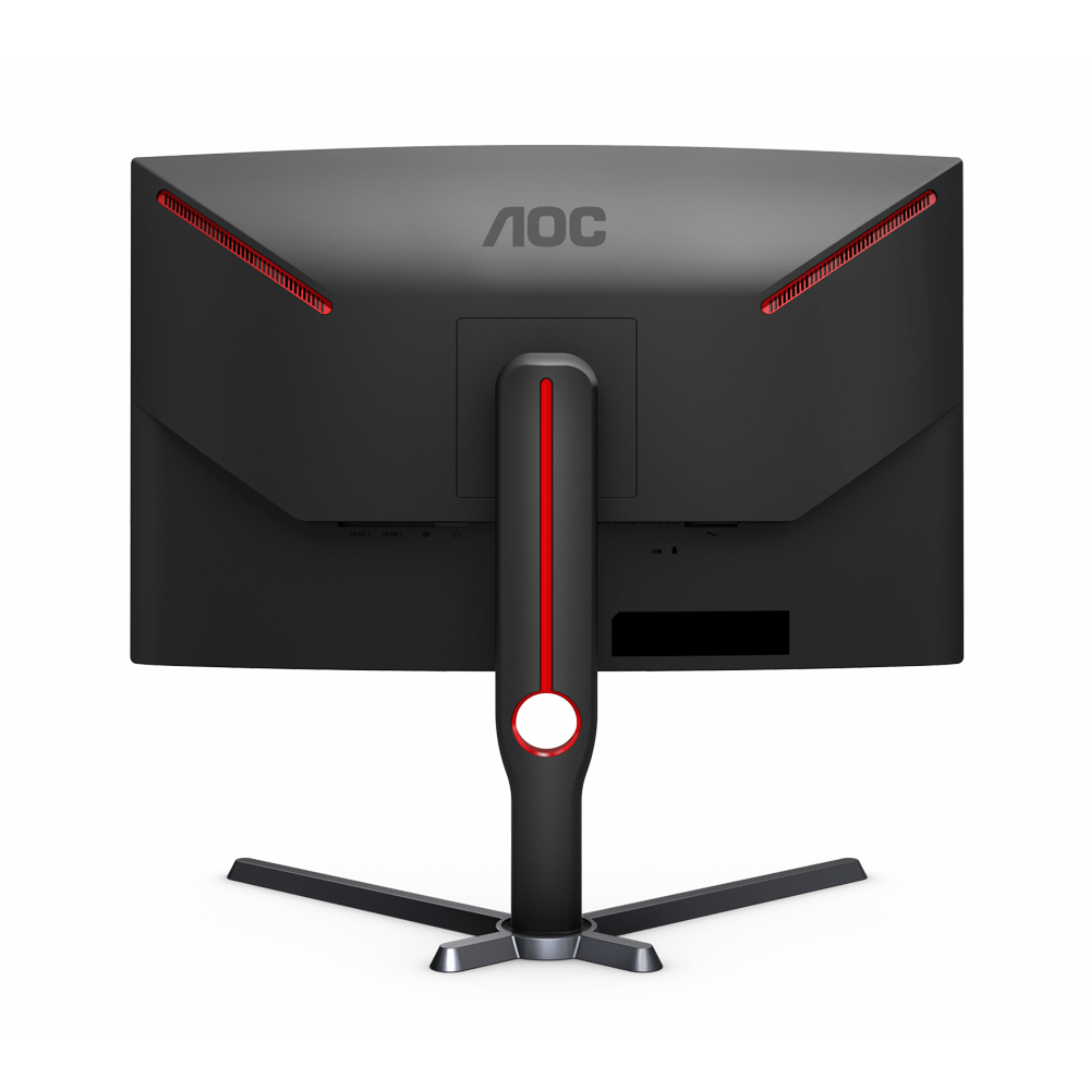 AOC C27G3 27 Inch 165Hz FHD Curved Gaming Monitor - Black
