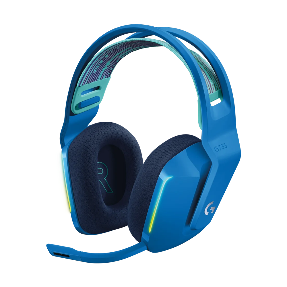 Logitech G733 LIGHTSPEED Wireless Gaming Headset - Blue