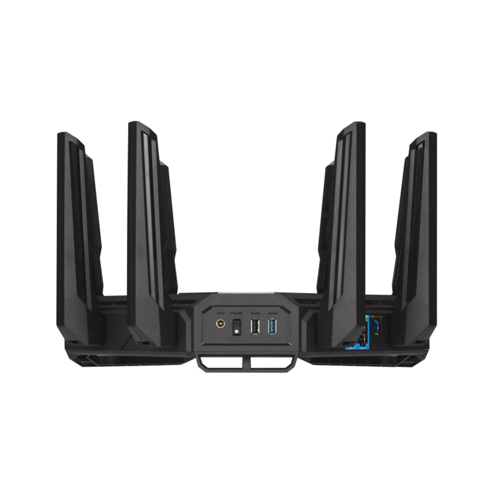 ASUS ROG Rapture GT-BE19000 Tri-Band WiFi 7 Gaming Router - Black