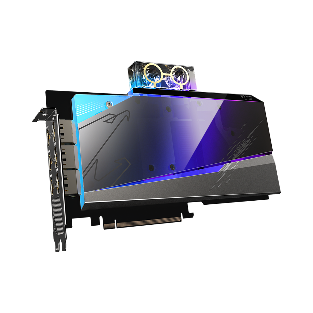 GIGABYTE AORUS GEFORCE RTX 3080 Ti XTREME WATERFORCE WB 12GB Graphics Card - Black