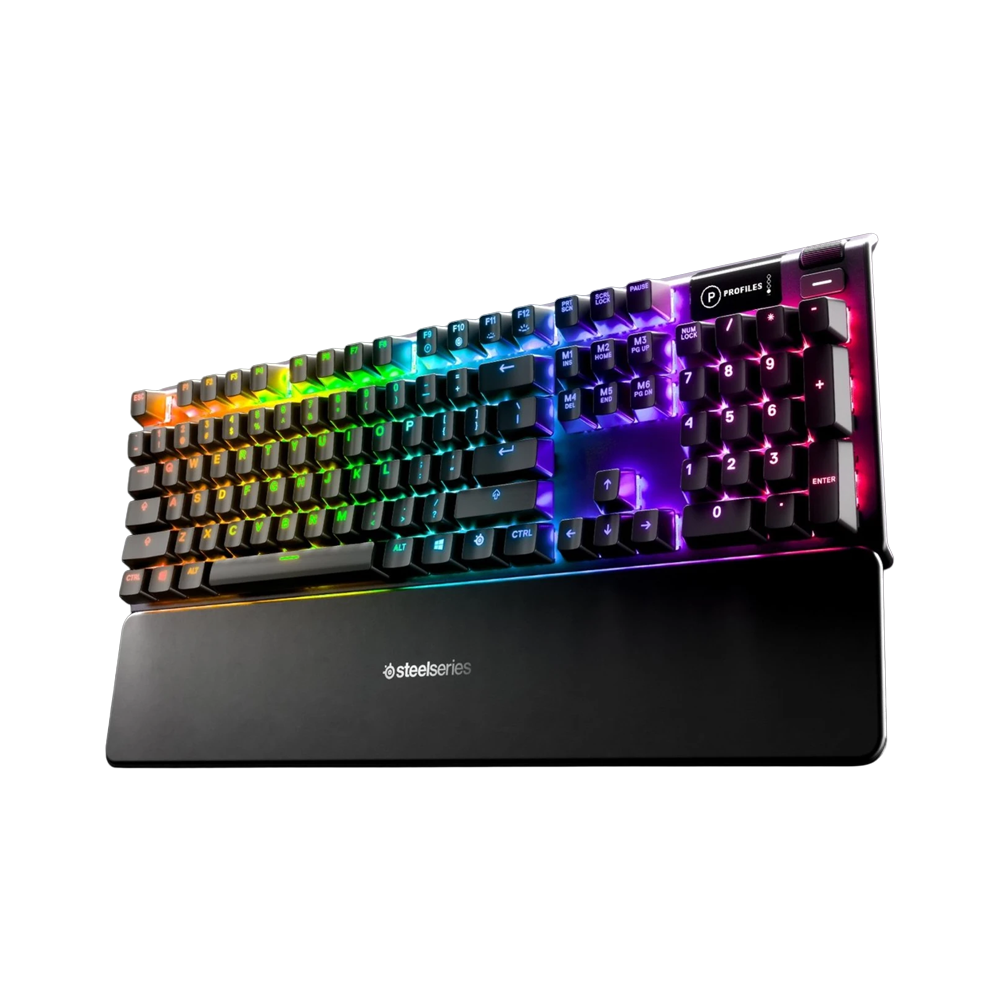 STEELSERIES APEX 5 RGB Wired Hybrid Mechanical Keyboard - Black