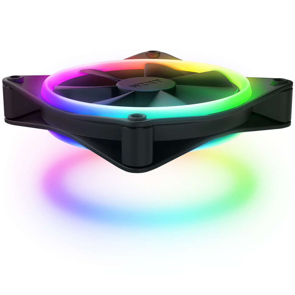 NZXT F120RGB Duo - 120mm Dual-sided RGB Fan - Triple Pack (Black)