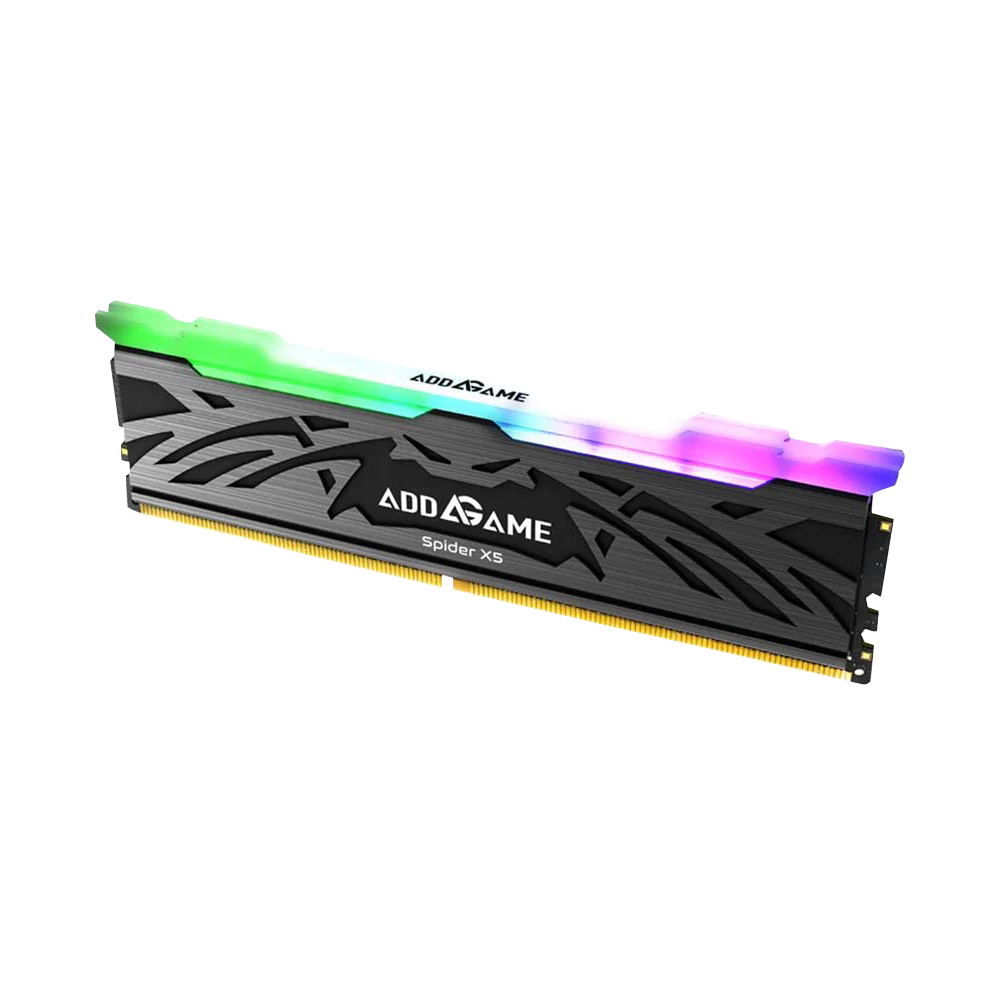 ADDLINK 16GB DDR5 6400MT/s CL38 RGB Unbuffered DIMM 288Pin With Heatsink (Black)