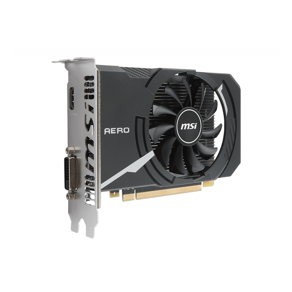 MSI NVIDIA GEFORCE RTX 3050 AERO ITX 8GB OC Graphics Card - Black