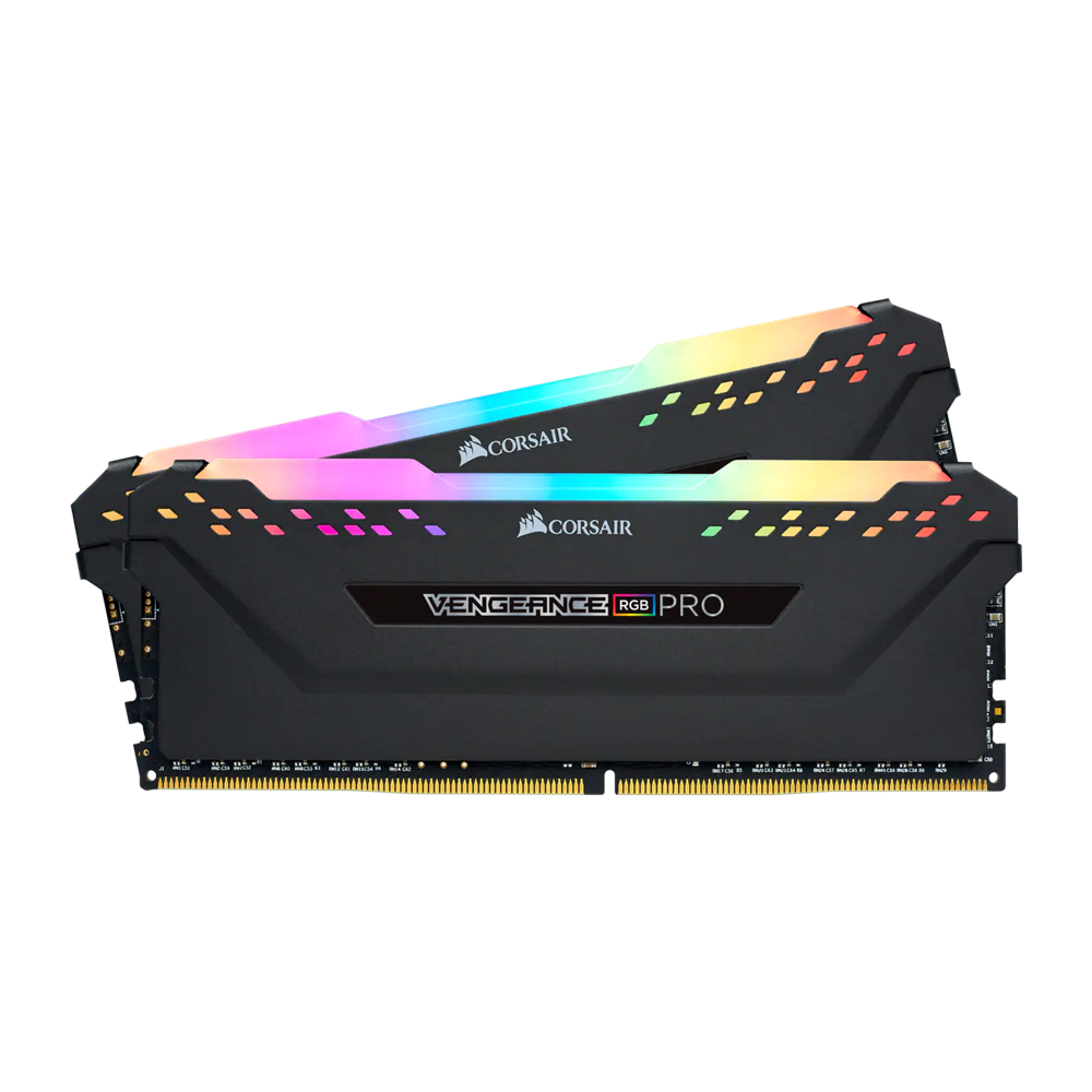 CORSAIR VENGEANCE RGB PRO 16GB (2x8GB) 3600MHz C18 Memory Kit - Black