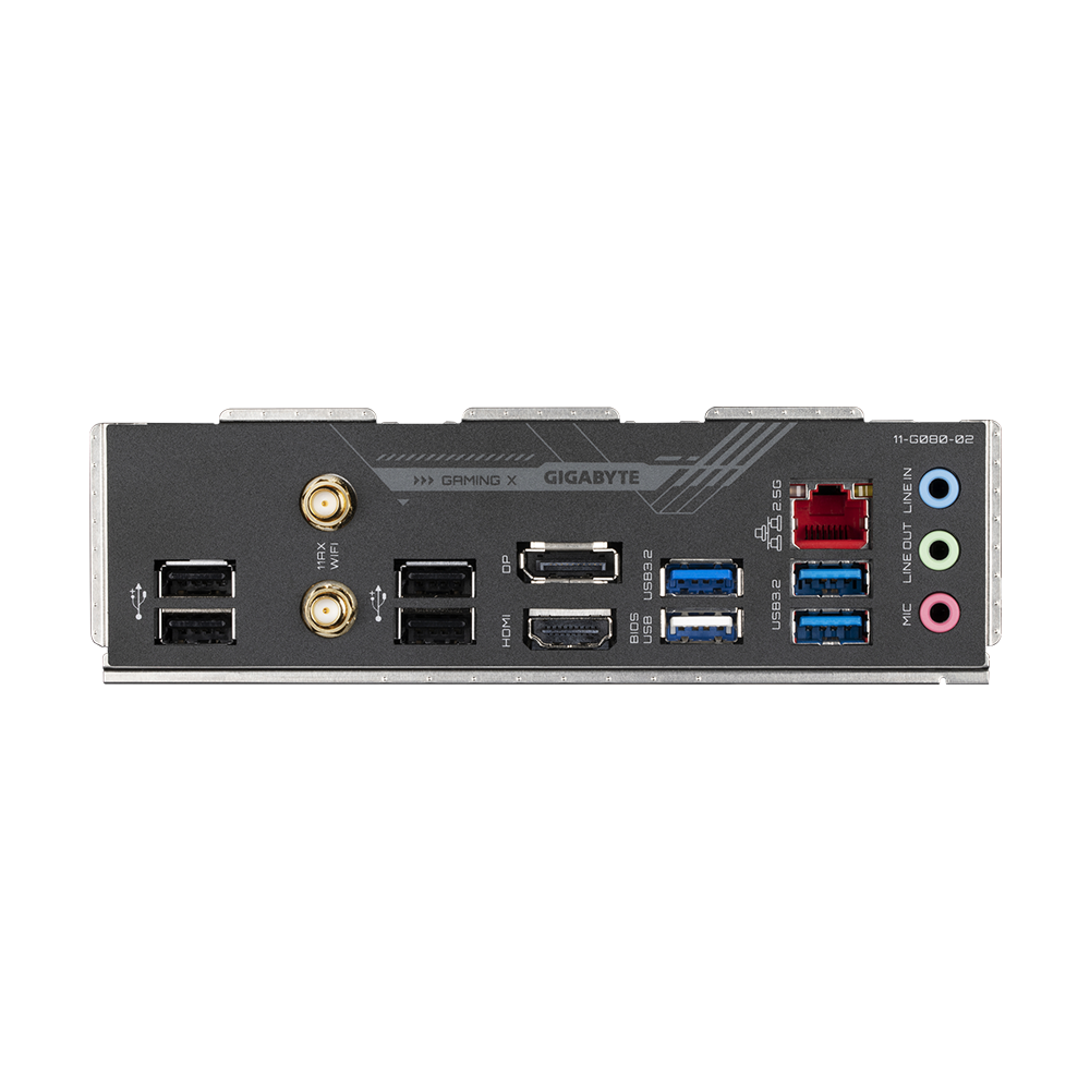 GIGABYTE B660M GAMING X AX DDR5 (rev 1.0) mATX Motherboard - Black