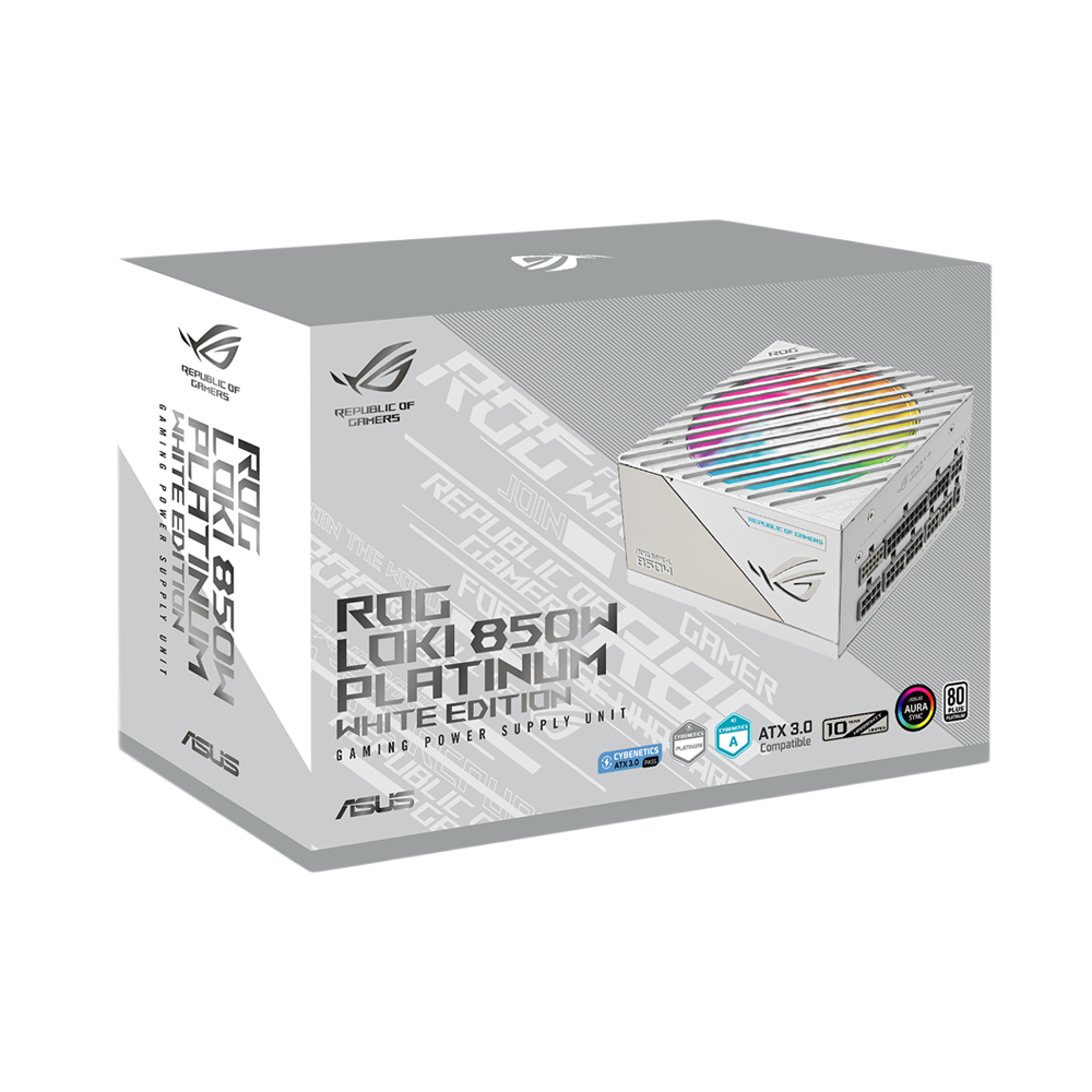 ASUS ROG LOKI SFX-L 850W PLATINIUM GEN 5.0 Power Supply - White