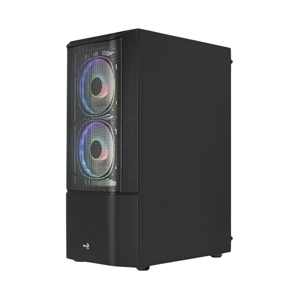 Aerocool Quantum Mesh V3 RGB Mid Tower Case - Black