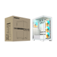 GIGABYTE C500 PANORAMIC STEALTH ICE Mid Tower Case - White