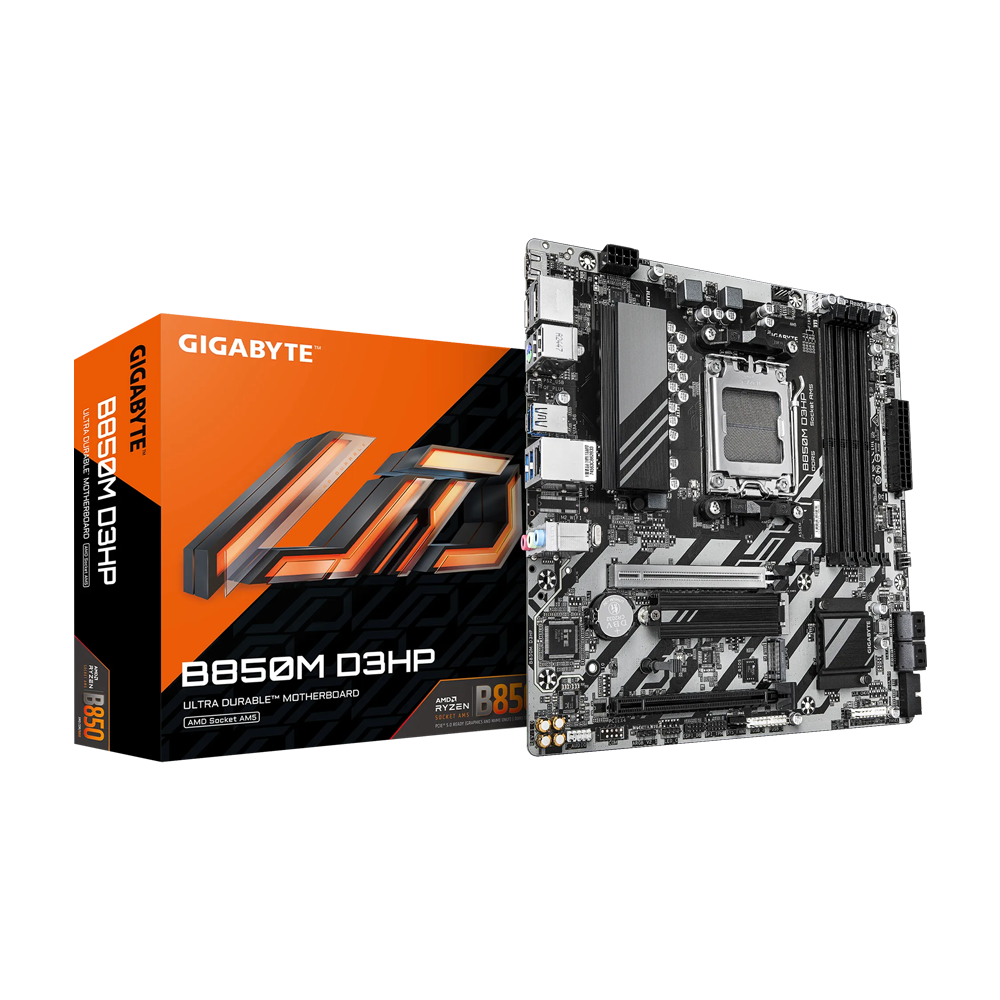 GIGABYTE B850M D3HP DDR5 Motherboard - Black