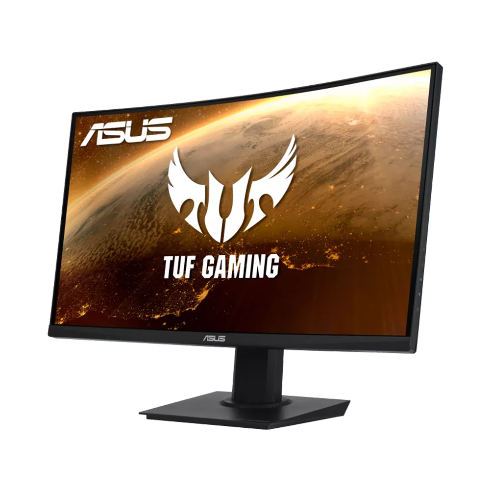 ASUS TUF GAMING VG24VQE 23.6 Inch 165Hz FHD HDMI 1.4 1ms Curved Gaming Monitor - Black