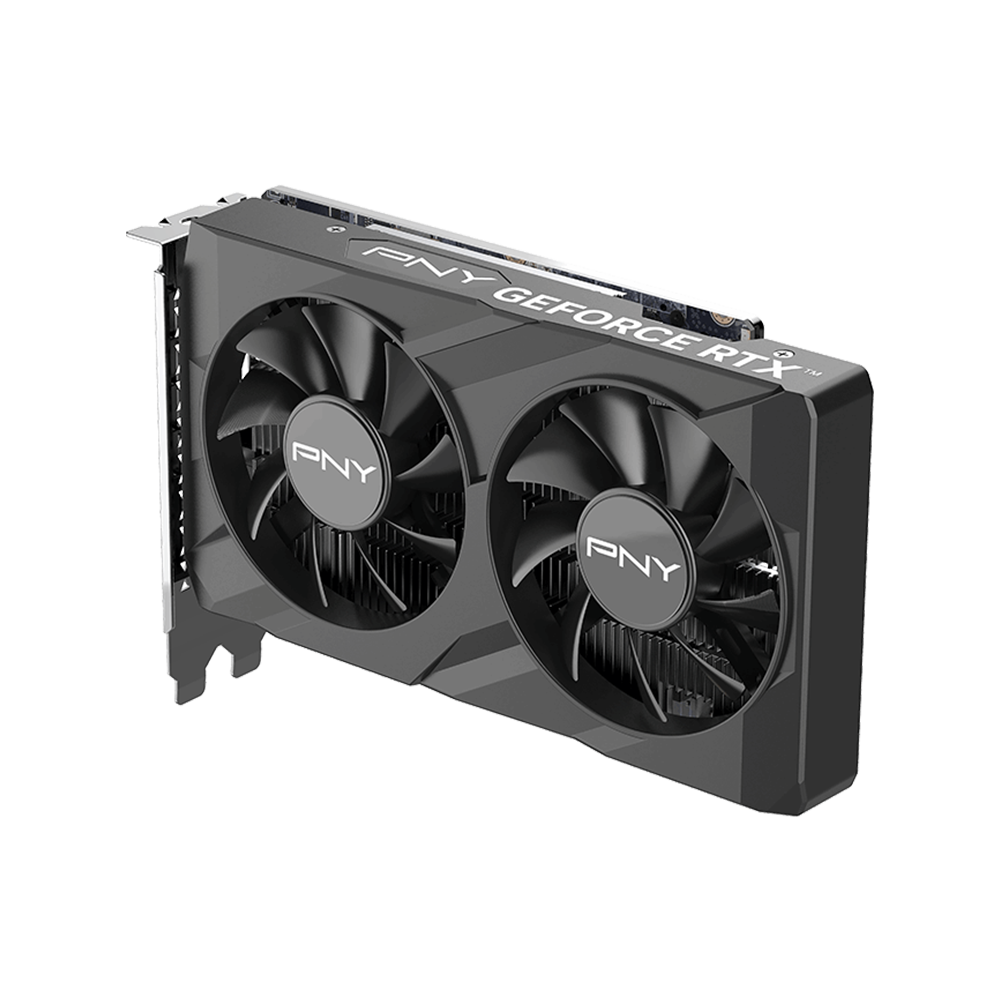 PNY Nvidia GeForce RTX 3050 6GB Verto Dual Fan Graphics Card - Black