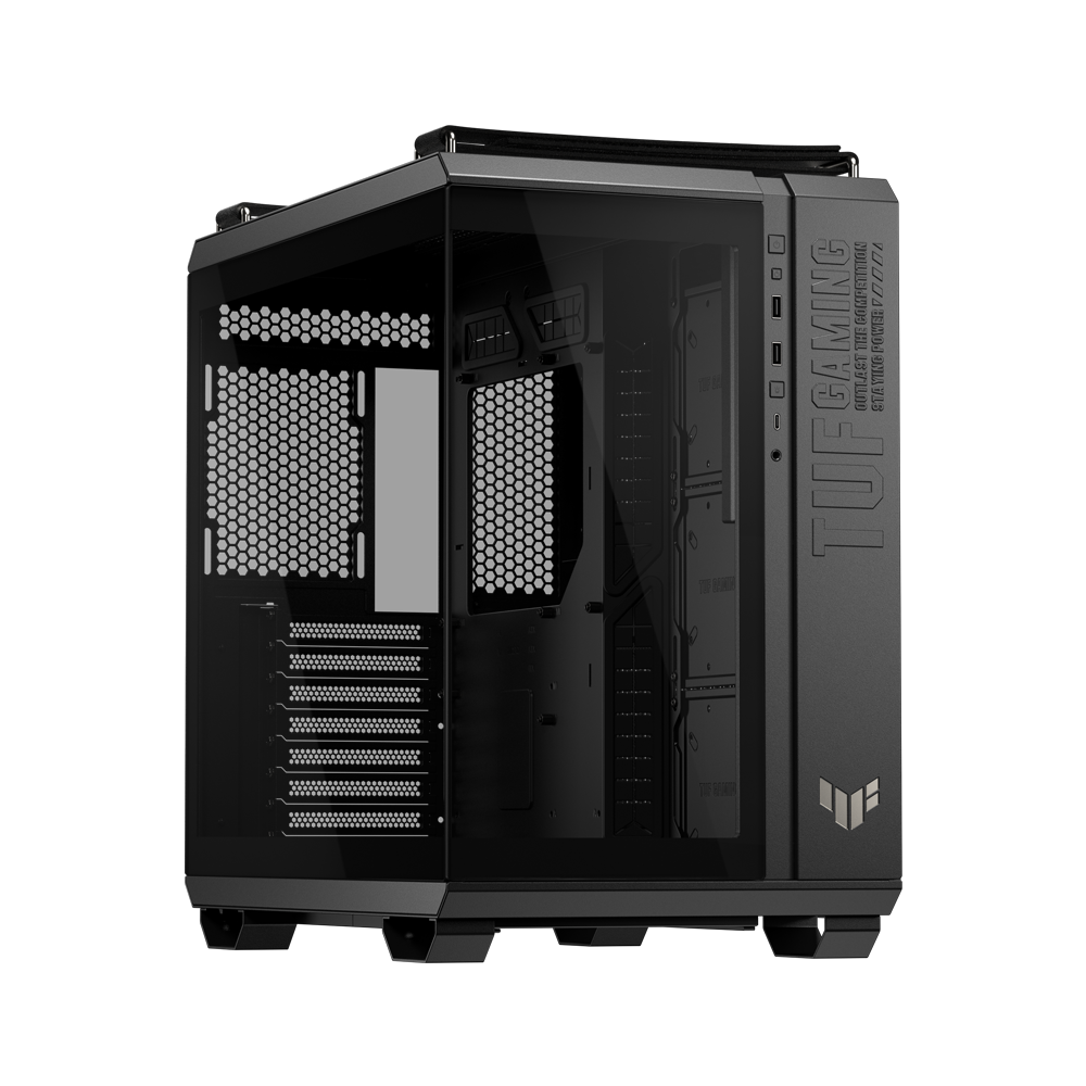 ASUS TUF Gaming GT502 Horizon Panoramic ATX Case - Black