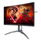 AOC AG273QCX 27 Inch 2K 144Hz Curved Monitor - Black