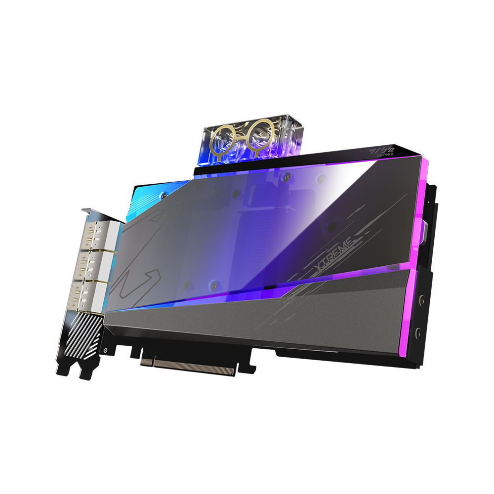 GIGABYTE AORUS GEFORCE RTX 3080 Ti XTREME WATERFORCE WB 12GB Graphics Card - Black