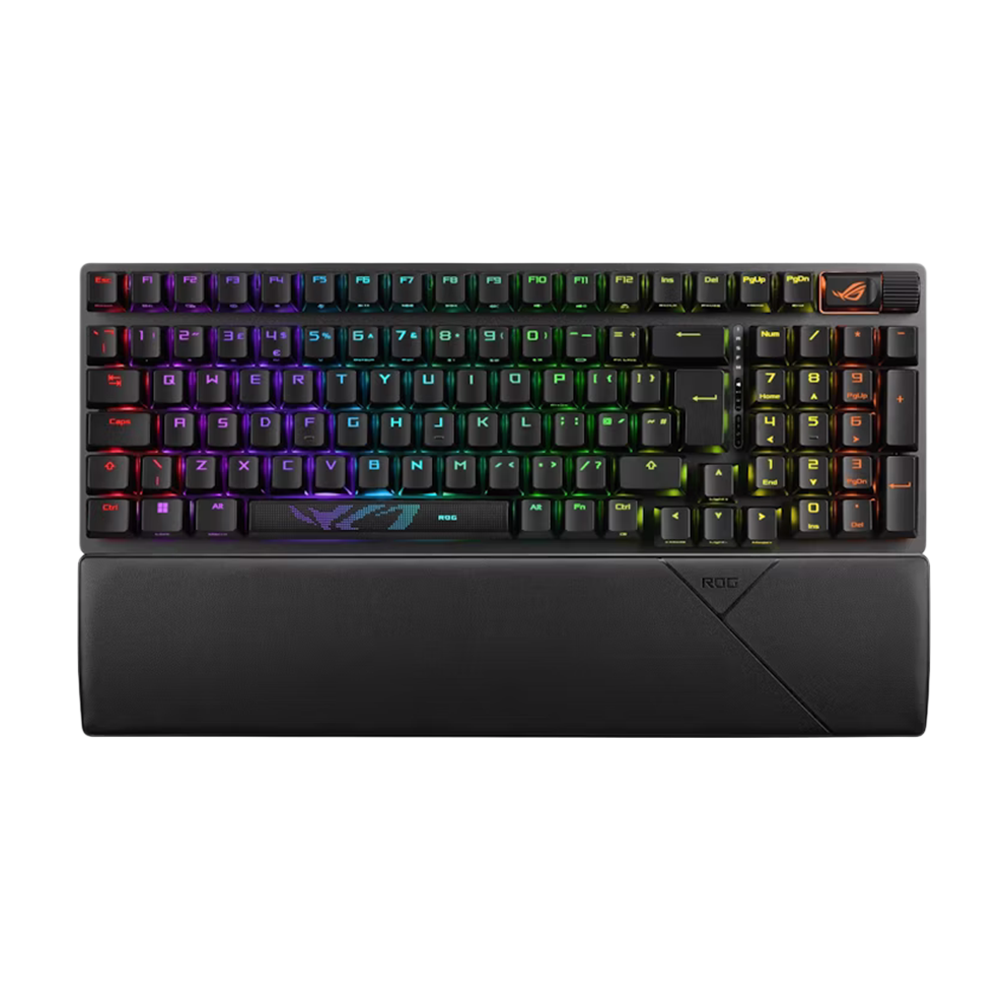 ASUS ROG STRIX SCOPE II RGB Wireless Mechanical Gaming Keyboard Arabic - Black