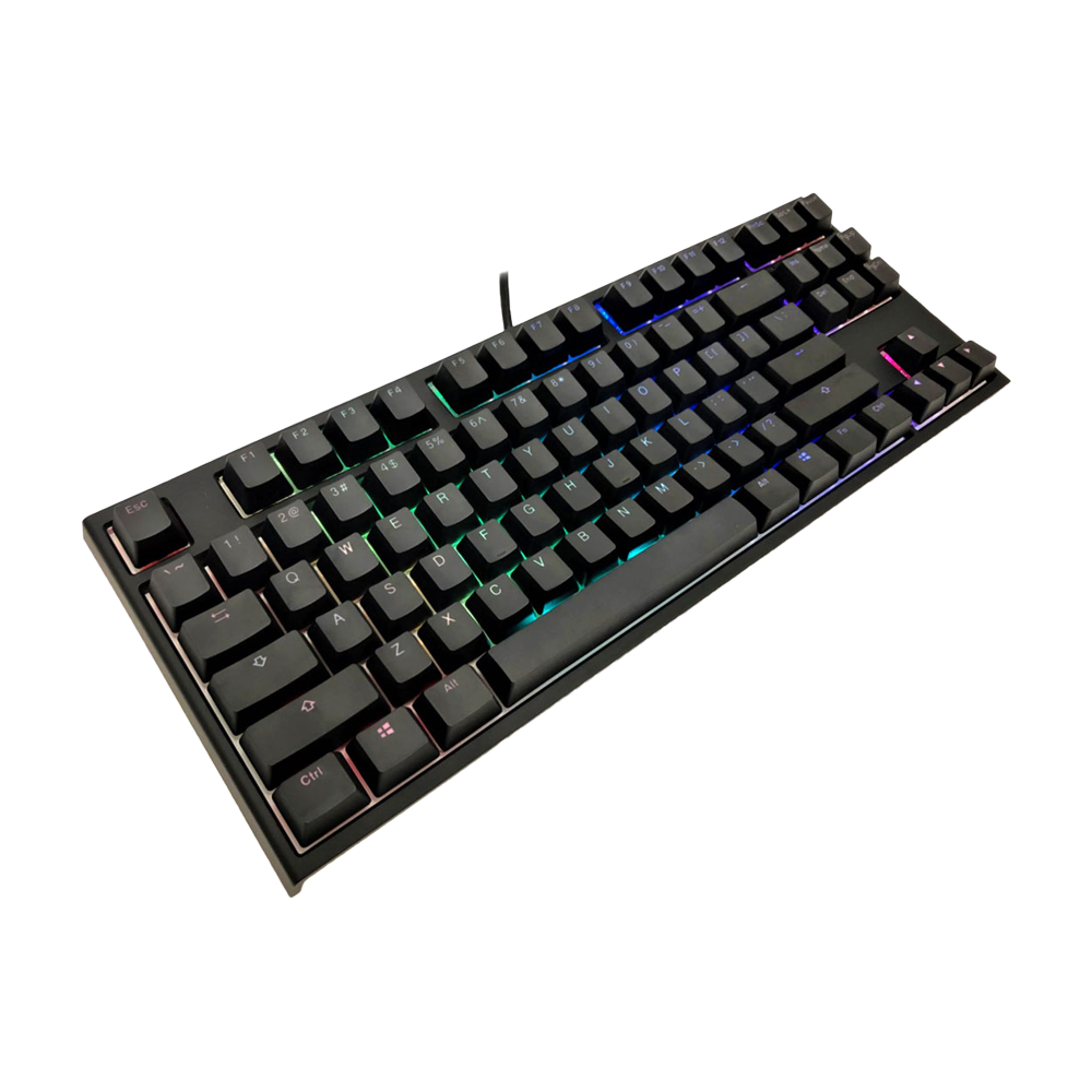 DUCKY One 2 TKL RGB Cherry MX Blue Switch Keyboard
