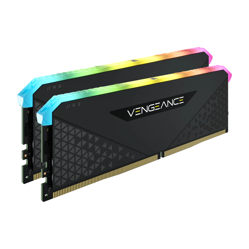 CORSAIR VENGEANCE RGB RS - 32GB (2 x 16GB) DDR4 DRAM 3600MHz C18 Memory Kit