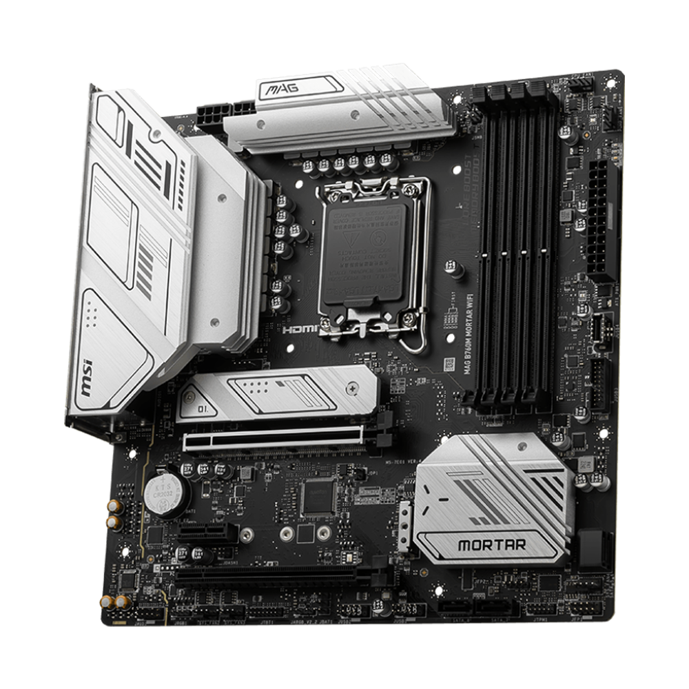 MSI MAG B760M MORTAR WIFI DDR5 mATX Motherboard - Black