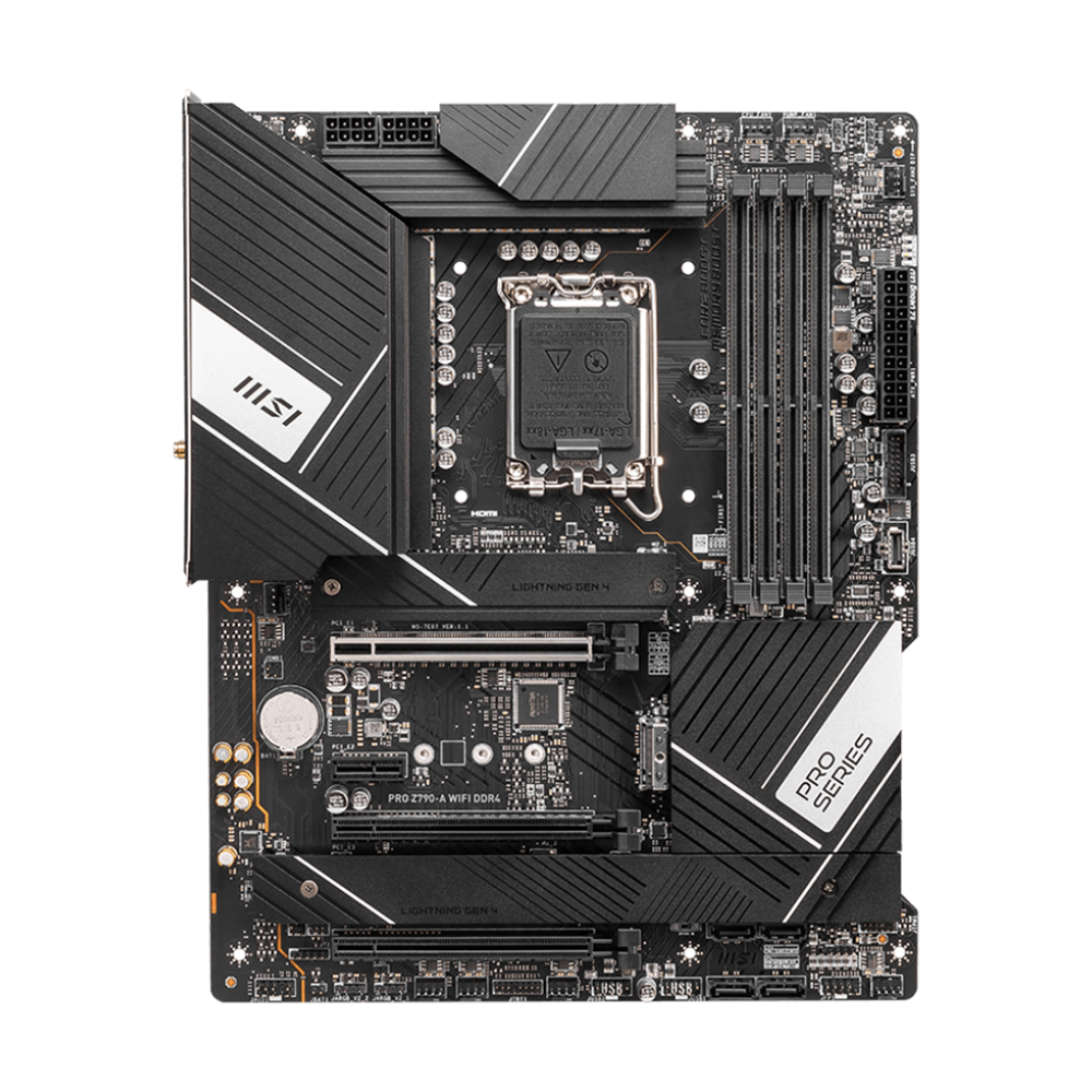 MSI PRO Z790-A WIFI DDR4 ATX Motherboard - Black