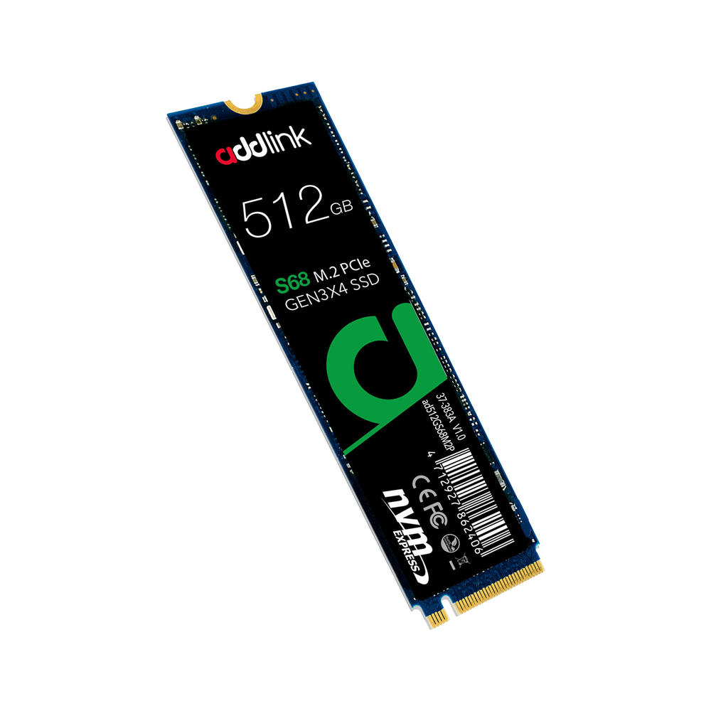 ADDLINK S68 M.2 2280 NVMe SSD,(R-2100, W-1700)-512GB