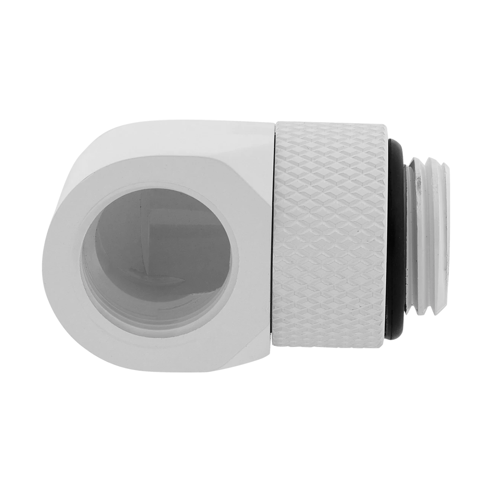 Hydro X Series 90° Rotary Adapter Twin Pack — White