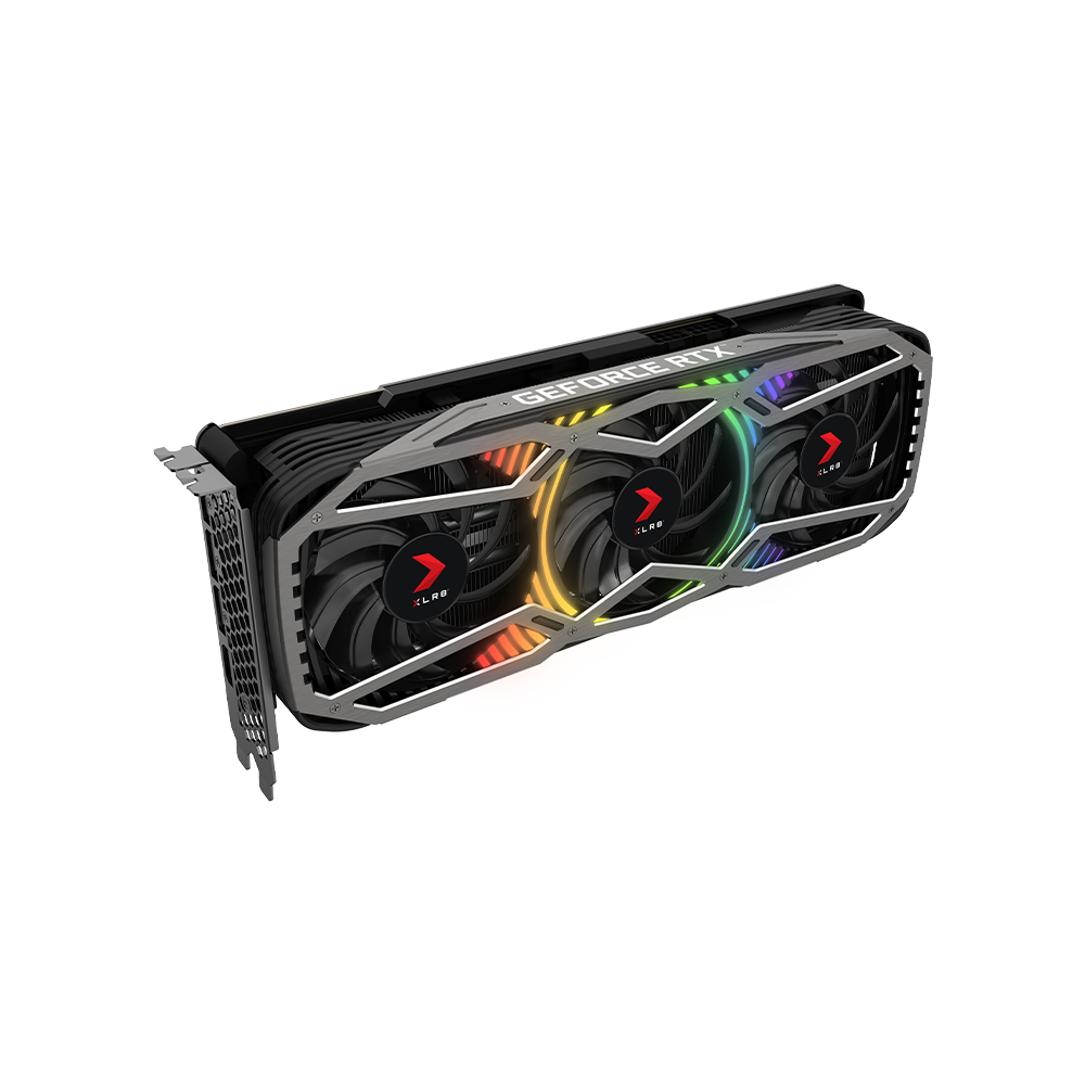 PNY GEFORCE RTX 3080 Ti XLR8 GAMING REVEL EPIC-X RGB TRIPLE FAN 12GB Graphics Card - Black