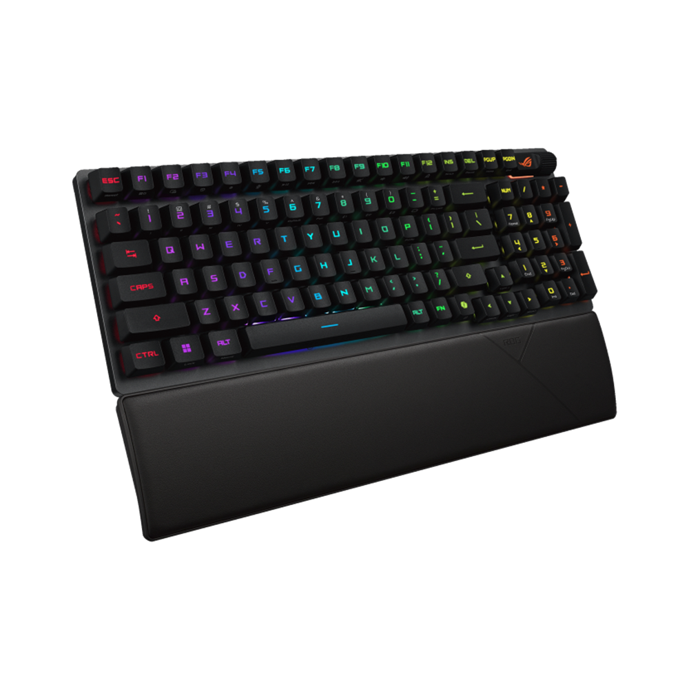 ASUS X902 SCOPE II 96 RX Wireless ABS Keycaps Gaming Keyboard Arabic - Black