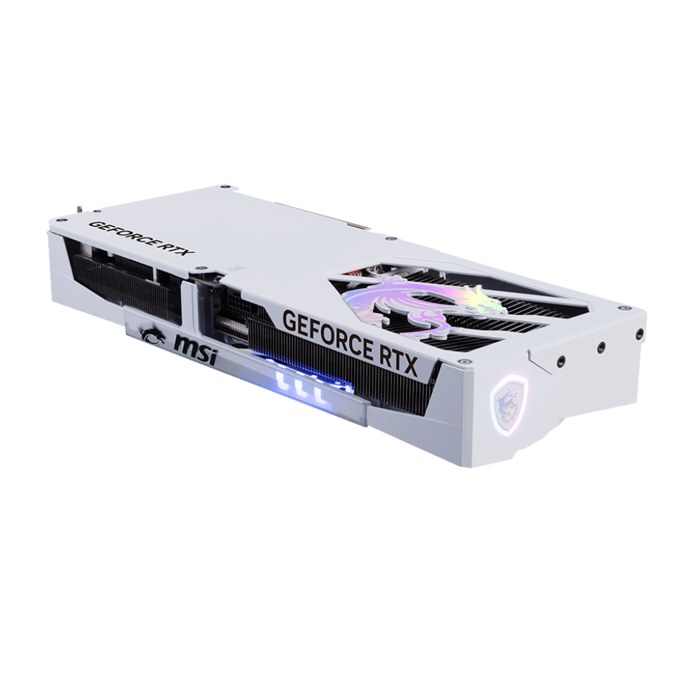 MSI Nvidia GeForce RTX 5070 Ti 16GB GAMING TRIO OC Graphics Card - White