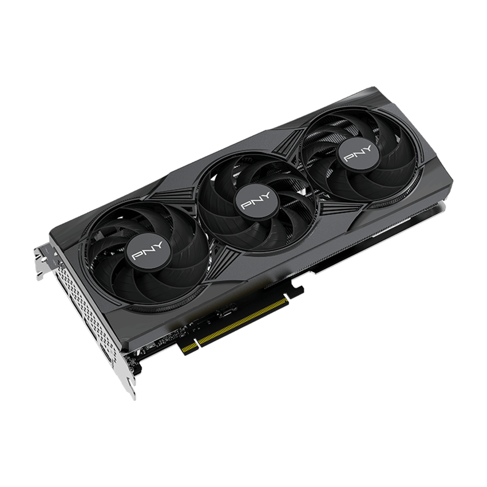 PNY NVIDIA GEFORCE RTX 5060 8GB ARGB Overclocked Triple Fan Graphics Card - Black