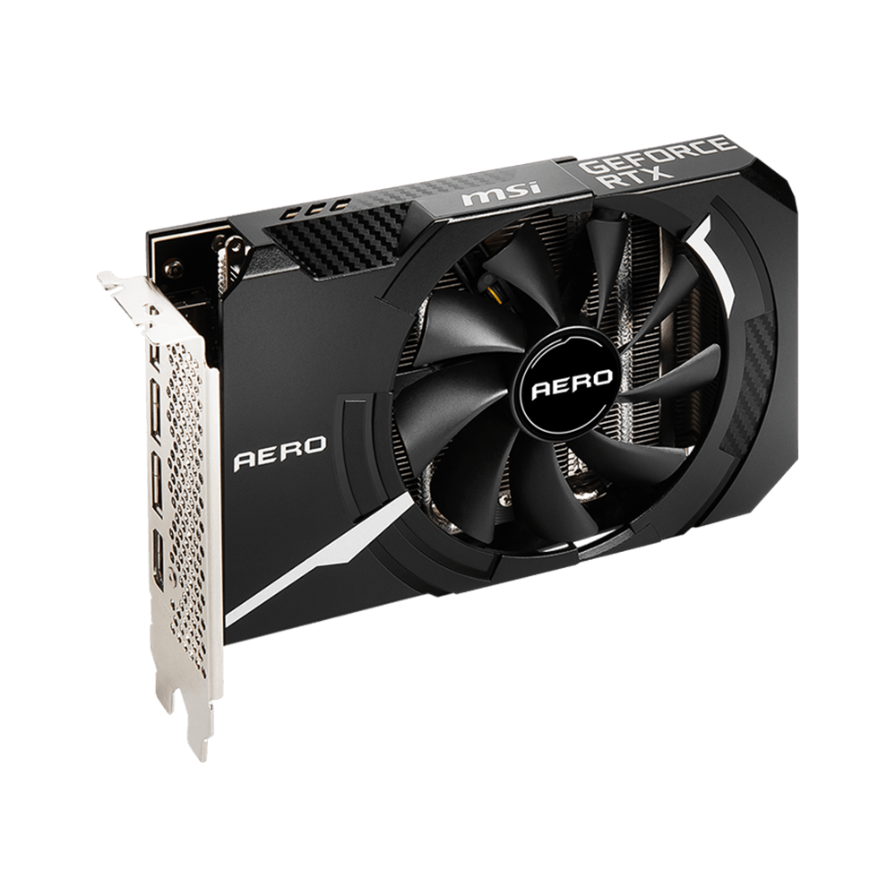 MSI Nvidia GeForce RTX 3060 AERO ITX 12GB OC Graphics Card - Black