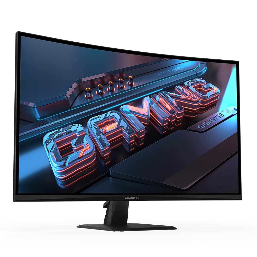GIGABYTE GS32QC 31.5 Inch QHD 165Hz HDMI 2.0 Edge Gaming Monitor - Black