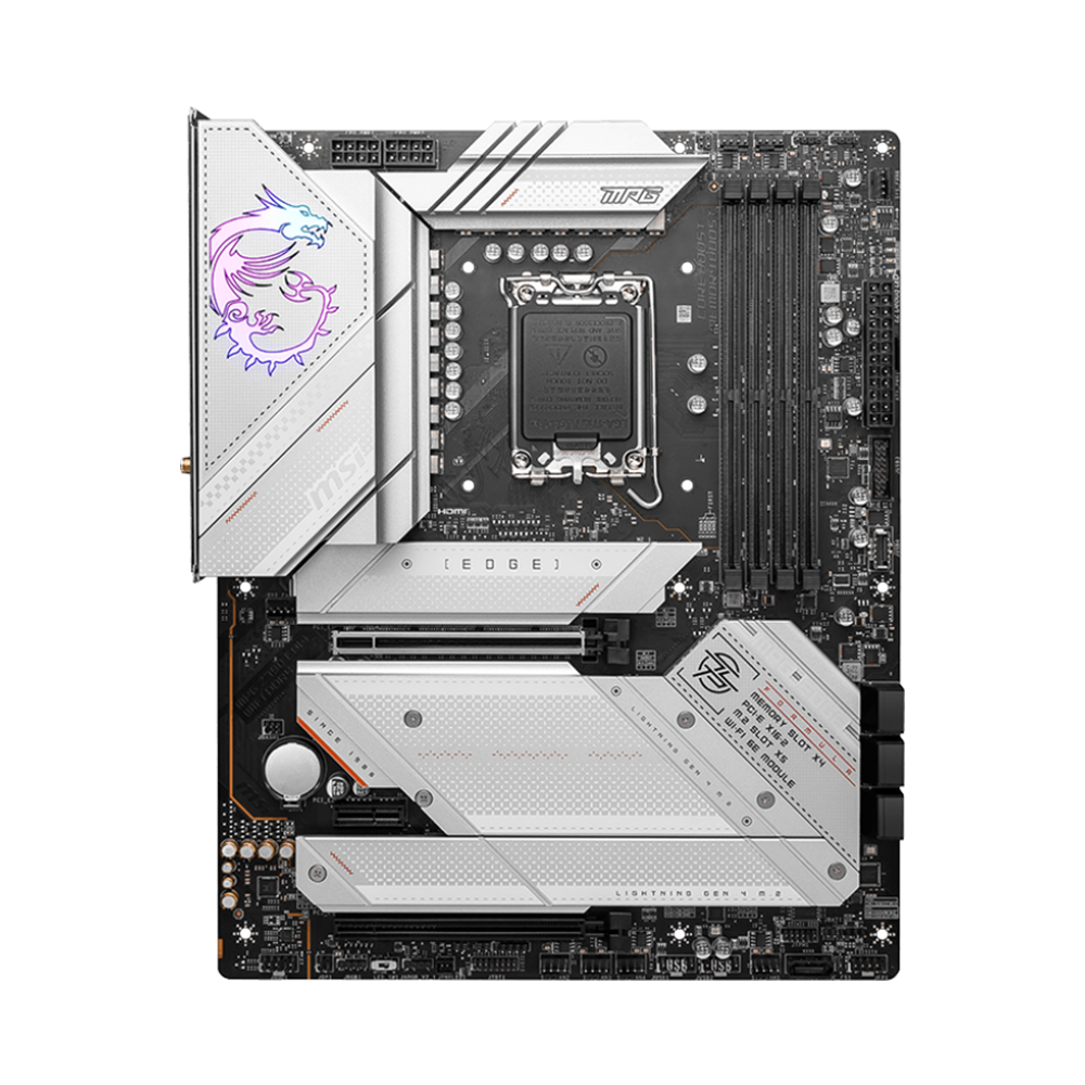 MSI MPG Z790 EDGE WIFI DDR4 ATX Motherboard - White