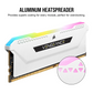 CORSAIR VENGEANCE RGB PRO SL - 32GB (2x16GB) DDR4 DRAM 3600MHz C18 Memory Kit – White