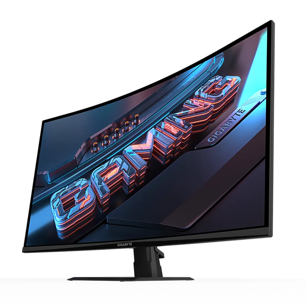 GIGABYTE GS32QC 31.5 Inch QHD 165Hz HDMI 2.0 Edge Gaming Monitor - Black