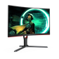 AOC C27G3 27 Inch 165Hz FHD Curved Gaming Monitor - Black