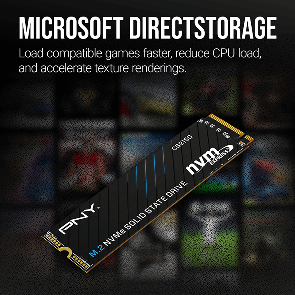 PNY CS2150 NVMe PCIe 5.0 M.2 SSD - 1TB