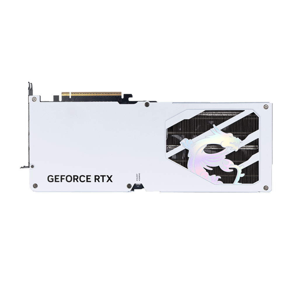 MSI Nvidia GeForce RTX 5070 Ti 16GB GAMING TRIO OC Graphics Card - White