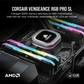 CORSAIR VENGEANCE RGB PRO SL 32GB (2x16GB) DDR4 DRAM 3600MHz C18 Memory Kit – Black