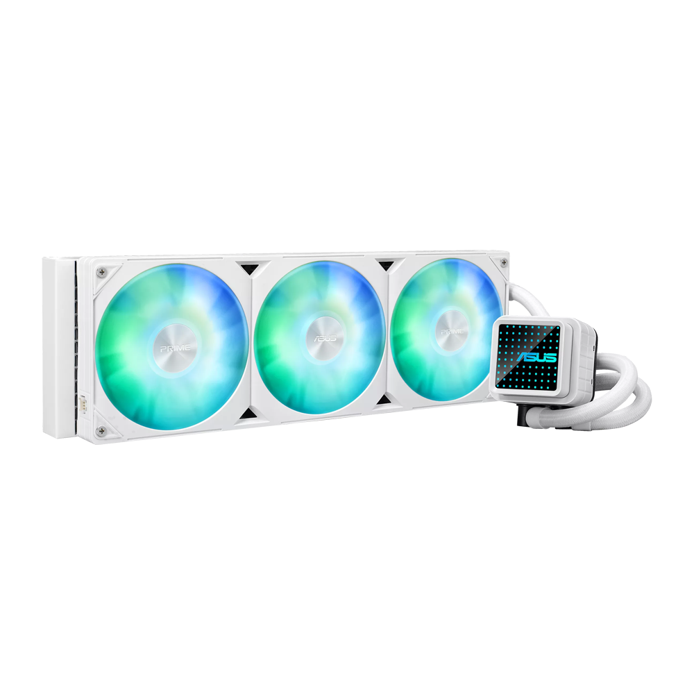ASUS PRIME 360 ARGB AIO Liquid CPU Cooler - White