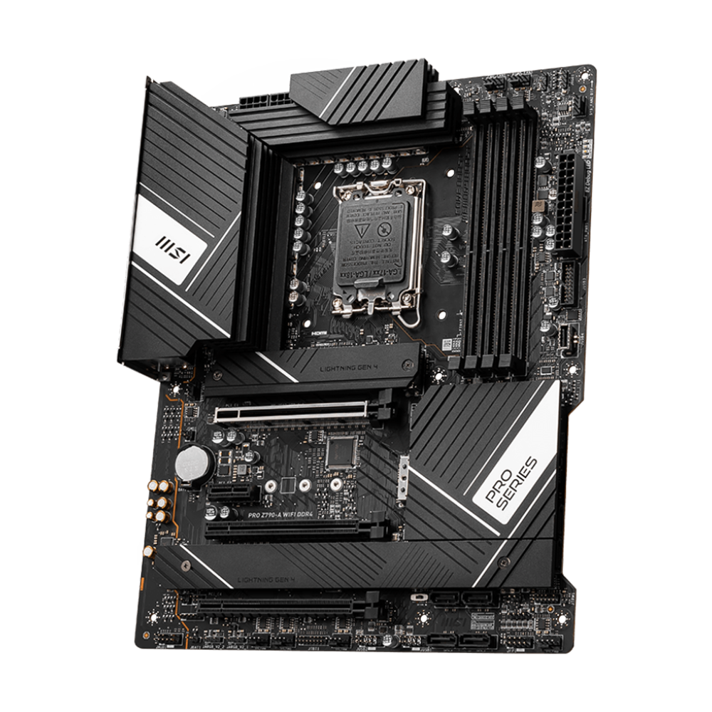 MSI PRO Z790-A WIFI DDR4 ATX Motherboard - Black